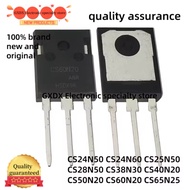 5PCS brand new original CS24N50 CS24N60 CS25N50 CS28N50 CS38N30 CS40N20 CS50N20 CS60N20 CS65N25 TO-3