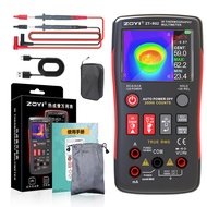ZOYI Electrometer ZT-R02 2-in-1 มัลติมิเตอร์การถ่ายภาพความร้อนแบบอินฟราเรด