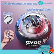 Gyro Ball Gyro Trainer Tennis Arm Fitness + LED Wrist Strength Ball Gym Training Exercise Tool Wrist