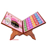 Rekal Children's Koran Reading Mat, Muslim Character, Kaaba, Birthday Gift, Graduation Souvenir, Cha