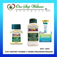 21ST CENTURY VITAMIN C 1000MG PELEPASAN BERLANJUTAN / 21ST CENTURY VITAMIN C 1000MG PROLONGED RELEAS