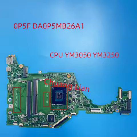 0P5F DA0P5MB26A1 DA0P5FMB6A0 For HP 15-EF 15S-EQ laptop motherboard with CPU YM3050 YM3250 YM3450C D