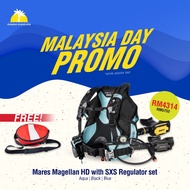 Mares Magellan HD BCD With SXS Regulator Set