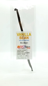 1ฝัก/pod ฝักวานิลลา แท้ เกรดA คัดพิเศษ สำหรับทำอาหาร ขนม และเครื่องดื่ม vanilla bean ฝักวนิลา มาดากั