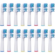 {：“《 16Pcs Replacement Toothbrush Heads For Oral B Sb-417A Electric Brush Heads Soft Hair Vitality Double Cleaning Professional Care