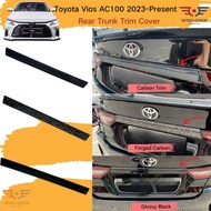 Toyota Vios 2023-Present Gen4 AC100 Rear Trunk Trim Protector CoverFor Vios 2025 Car Accessories