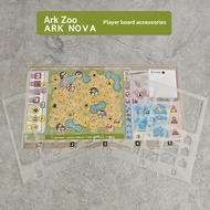 Board Game Accessories ark nova Player Board Plastic Cover Upgrade Accessories 3D Printing
