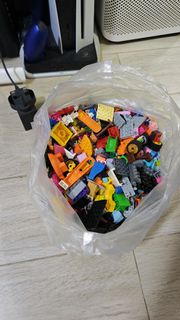 二手 LEGO 樂高散件雜積木重約0.8kg