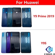 For Huawei Y7P Y9S Y9A Y9 Prime 2019 Back Glass Cover Housing Door Replacement Rear Battery Cover Case With Adhesive