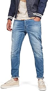 Men's Arc 3D Slim Jeans, Authentic Faded Blue D10060-b631-a817, 27W x 32L