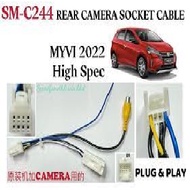 Perodua Myvi 2022 H Spec PAL System Camera In Socket Reverse Parking Camera