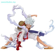 ♞,♘,♙SWEETBABE Decoration Doll Toys One Piece Anime Figures Nika Luffy Gear 2th Action Figure Sun G