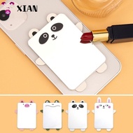 XIANSTORE Make-up Mirror, Panda Rabbit Animal Phone Back Sticker, Portable Mini Acrylic Cosmetic Mirror