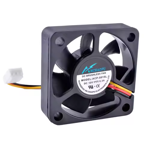 ACP-5015L 5cm 50mm fan 50x50x15mm DC12V 0.30A 3pin 5000rpm Axial flow fan cooling fan for chassis CP