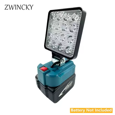 LED Battery Flashlight for Makita 18V Battery LED Work Light Cordless Light Flood Light Battery LED 
