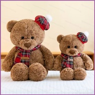 SQ4 Teddy Bear Plushie Cute Pajama Cake Scarf Bear Plush Cotton Companion Doll Plushie QS4
