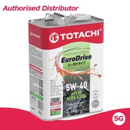 Totachi EuroDrive 5W40 API SP ACEA A3/B4 4L Engine Oil (BMW LL-01,MB 229.3, MB 229.5, MB 226.5, PORSCHE A40, VW 502 00)