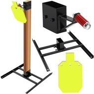 3 Pcs Target Stand System 7" x 12" AR500 Steel Target 3/8 Thick Silhouette Metal Target Target Hange