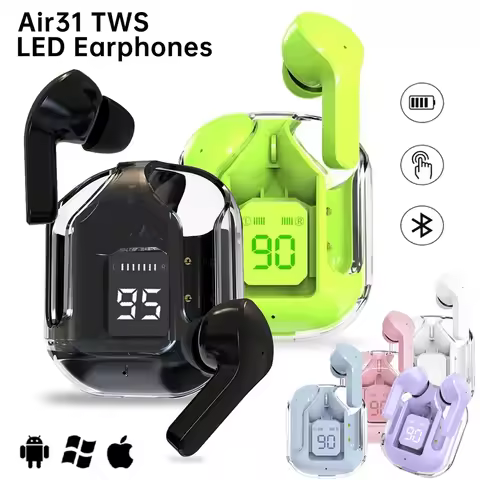 Original T2 Headphones 5.3 Wireless Earphones Bluetooth Headset Noise Cancelling HD HiFi Stereo Earp