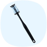 Tupperware H2GO Flip Top Straw Tumbler 750ml Eco Bottle Water Bottle Eco bottle Brush Berus panjang