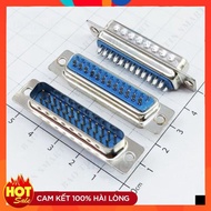 [5 Pieces]- DB25 Male Port 25 Pins Straight 2 Rows Solder Wire Connector ChipViet Store