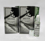 PARFUM MISTER BLACK  EAU DE PARFUM 6 ML | TERLARIS 1 BOX ISI 6 BOTOL