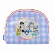 日本進口-Mofusand X Sanrio透明化妝袋 [平行進口]