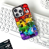 Mesuca | AnimeR-Rainbow F-Friends Cute Phone Case For IPhone 17 16 15 11 12 13 14 Pro Max 16 Plus 12