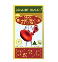 澳洲直送🇭🇲Wealthy Health-Maxi血糖平衡片 60片😍Wealthy Health Maxi血糖平衡片 (Wealthy Health Maxi Blood Sugar Balance