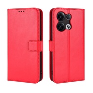 OPPO Reno8 5G / Reno8 Pro 5G Case Pu Leather Wallet Phone Case Cover OPPO Reno 8 Pro 5G Case Flip Casing Standr