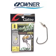 Onalure Crank Hook Japan OWNER OWNER Self-Locking Anti-Drop Soft Bait Soft Worm Hook 11757 TL-01