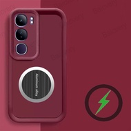 Casing For VIVO Y31 5G 2025 V2521 Y21D 4G Border Protection Cover With Magnetic Self Adhesive Sticke