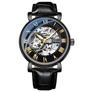CHENXI นาฬิกาข้อมือผู้ชายกันน้ำอัตโนมัติสำหรับผู้ชายธุรกิจ Skeleton Tourbillon Watches