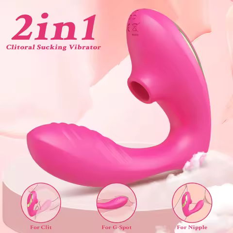 Adult Toys Vibrator Sucker Masturbation Tools for Women Wearable Vibrator Clitoris Stimulator Dildo