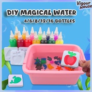 Magic Water Elf Toy Kit Water Gel Kit for Kids 60ml Water Elf Set with Shape Molds Handmade Water To