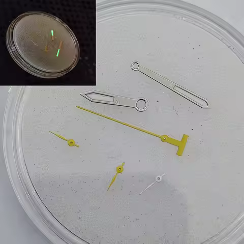 for PRC200 Tissot T461 hands T17 quartz mens watch hands multifunctional six hands 1853 hour and min