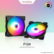 Fan Auto RGB Enlight F124 12cm/120mm Casing Fan (Molex)