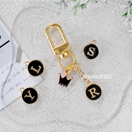 GANTUNGAN [read description] ~ Initial Keychain & Charm / Initial Keychain / Bag Charm Initial ~ BLA