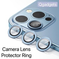 Iphon 13 13 Pro 13 Pro Max 12 12 Pro 12 Pro Max 11 11 Pro 11 Pro Max Metal Camera Lens Glass Protector Ring