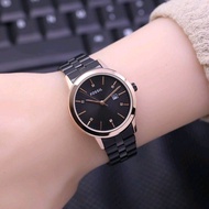 Promo Jam Tangan Wanita Fossil Anti Air F1326 Rantai Stainless steel Tanggal aktif