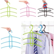 YRBWDYZDH Clothes Hanger Anti-skid 3 Layer Fishbone Space Saver