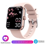 🔥Ready Stock🔥 F57L new blood sugar smart watch ECG temperature blood oxygen sleep monitoring ECG + P