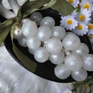 1.12 Readystock Readystock Simulation Pearl Grape Soap White Pearlescent Grape Soap Bath Hand Soap G