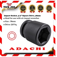3/4" Impact Socket, 38mm