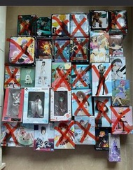 Figure 一番賞 長闊盒 我英 龍珠 one piece 花嫁  spy family 女角
