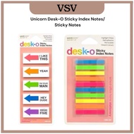 Unicorn Desk-O Sticky Index Notes/ Sticky Notes