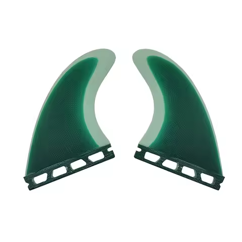 Twin Fins G5 UPSURF FUTURE Keel Surfboard Fins High Performance Fiberglass Core Single Tabs Twin Fin