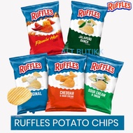 RUFFLES POTATO CHIPS 6.5 OZ ( 184 grams) - PRODUCT OF USA