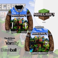 JAKET VARSITY ANAK /MineCraft KARAKTER SERIES/ THE AL STORE