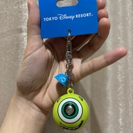 Mike Monster inc Keychain Authentic Tokyo Disney Resort